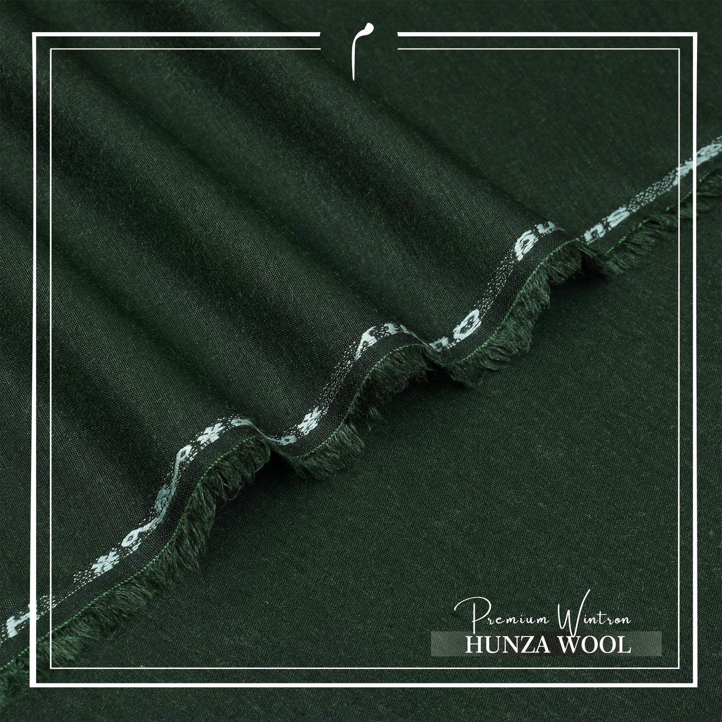 HUNZA WOOL - Green - HW - 05