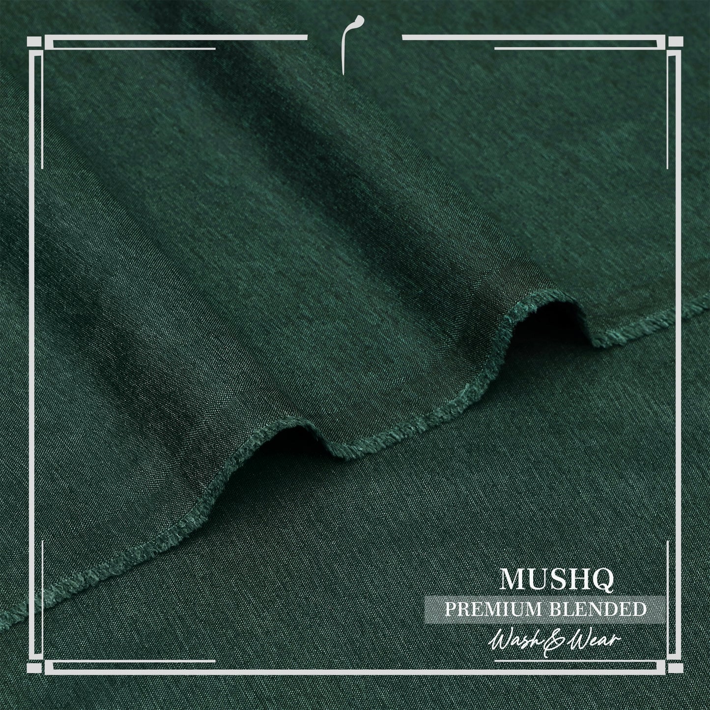 MUSHQ Blended Wash&Wear - Green - MW - 01