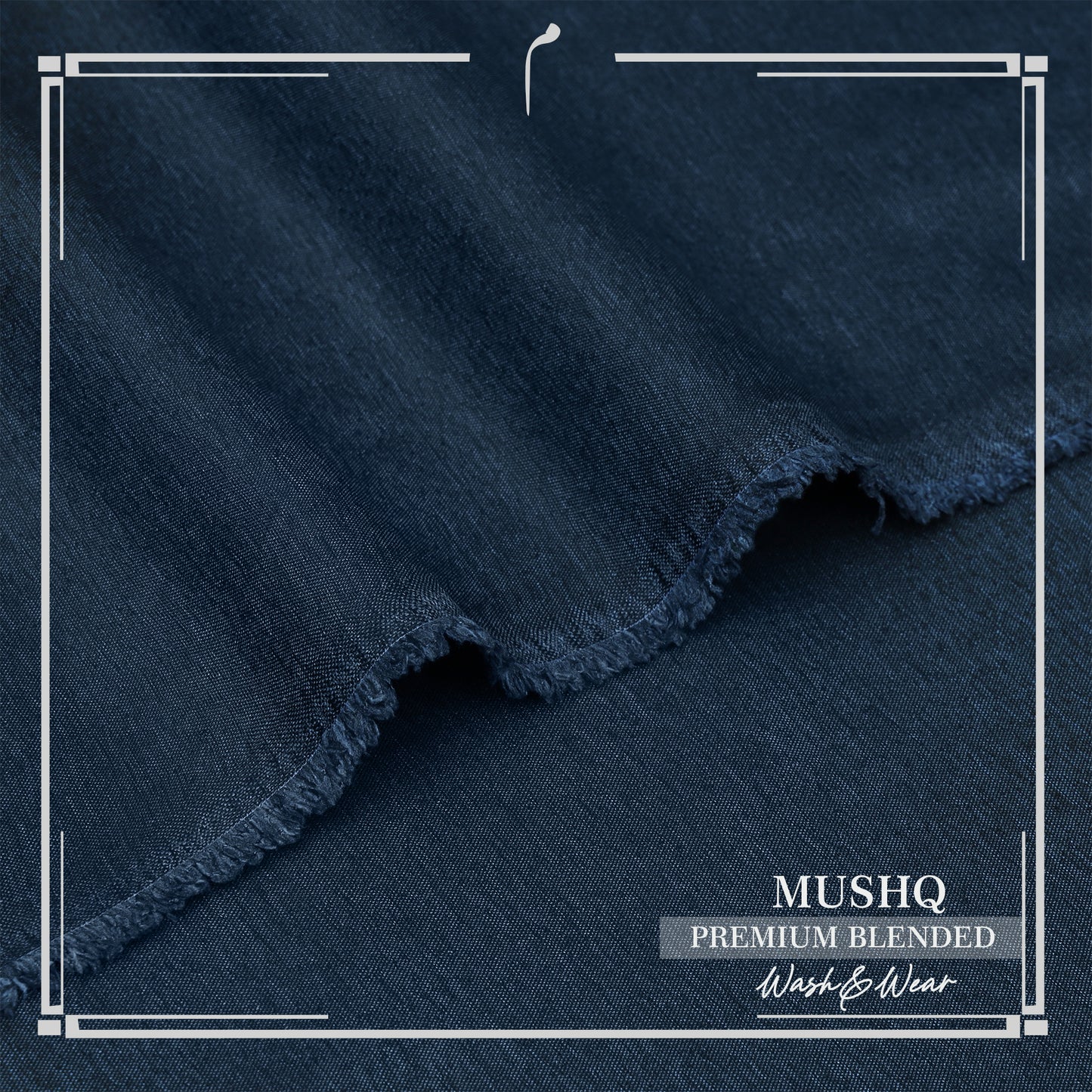 MUSHQ Blended Wash&Wear - Blue - MW - 04