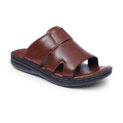 Hand Crafted Mustard Leather Chappal - T11