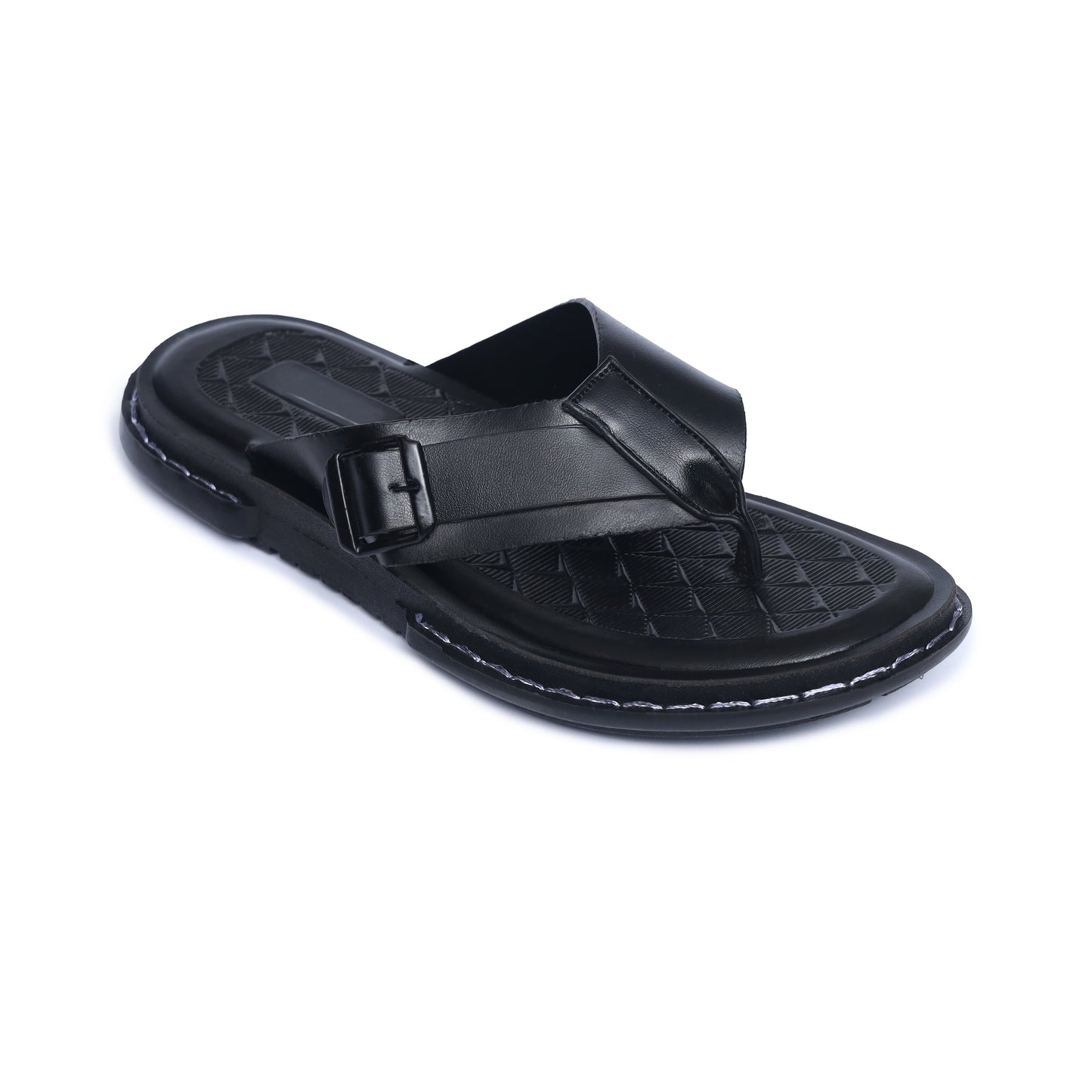 Burj Al-Dubai Black Chappal - V12